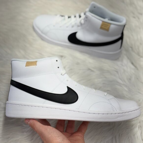 Nike Court Royale 2 Mid White Onyx Mens Basketball CQ9179-100 NEW Multi Sz - Picture 1 of 4
